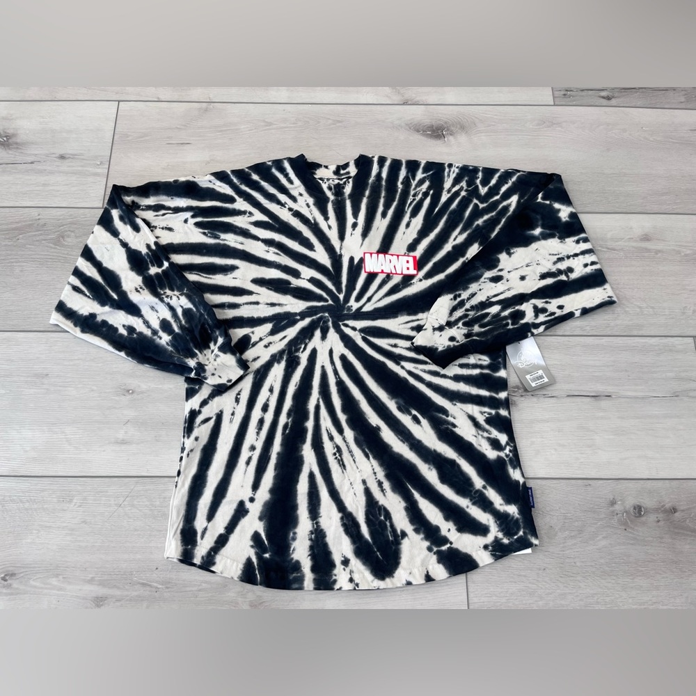 Disney Marvel Tie Dye Spirit Jersey S NWT